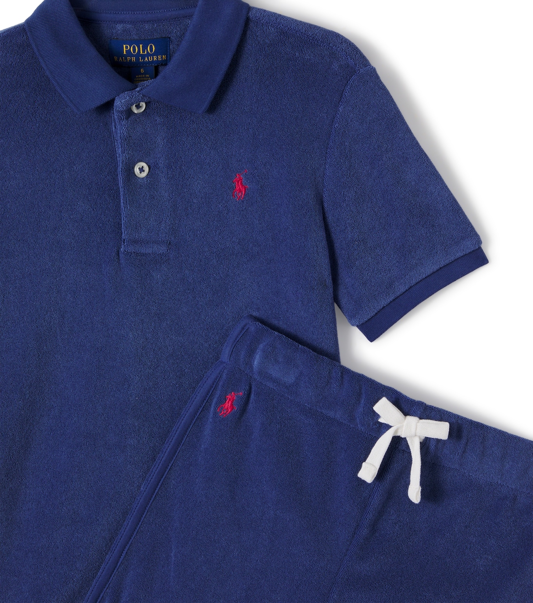 Ensemble polo et short en coton mélangé | Polo Ralph Lauren Kids