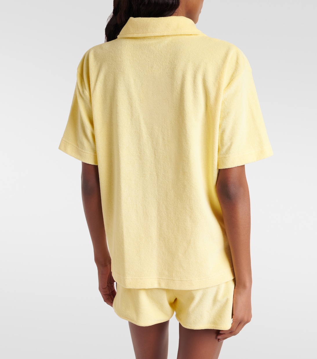 Resort cotton terry shirt | Hunza G