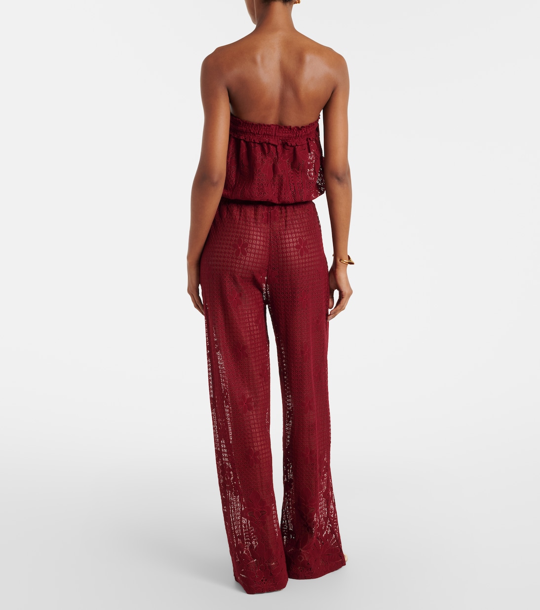 Mono Viv de mezcla de algodón y encaje | Melissa Odabash