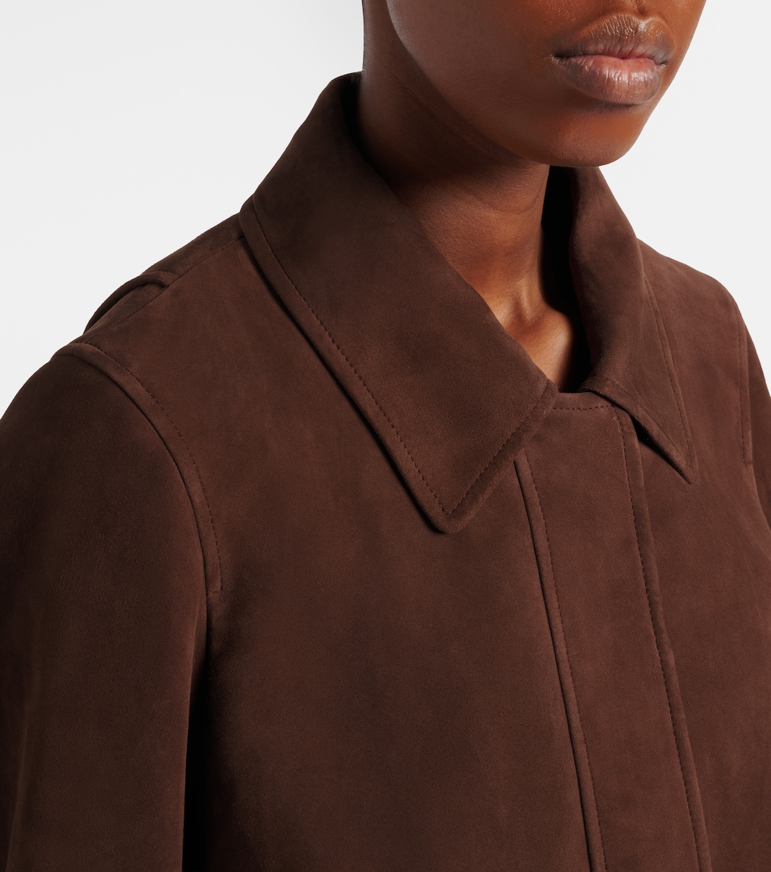Veste blouson en daim | Loewe