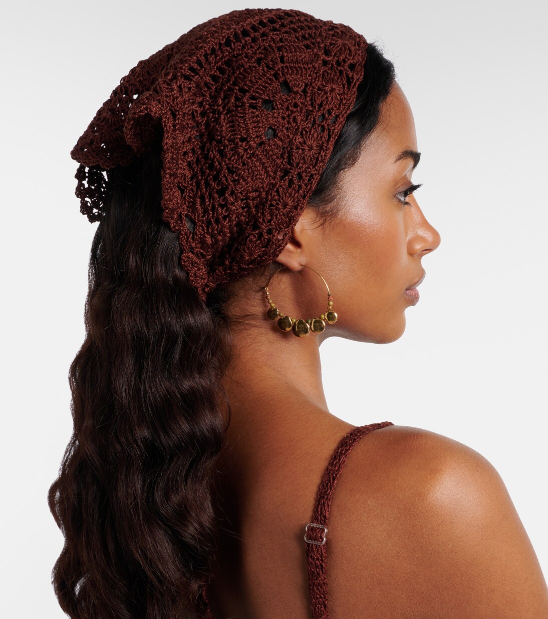 Crochet cotton scarf | Anna Kosturova