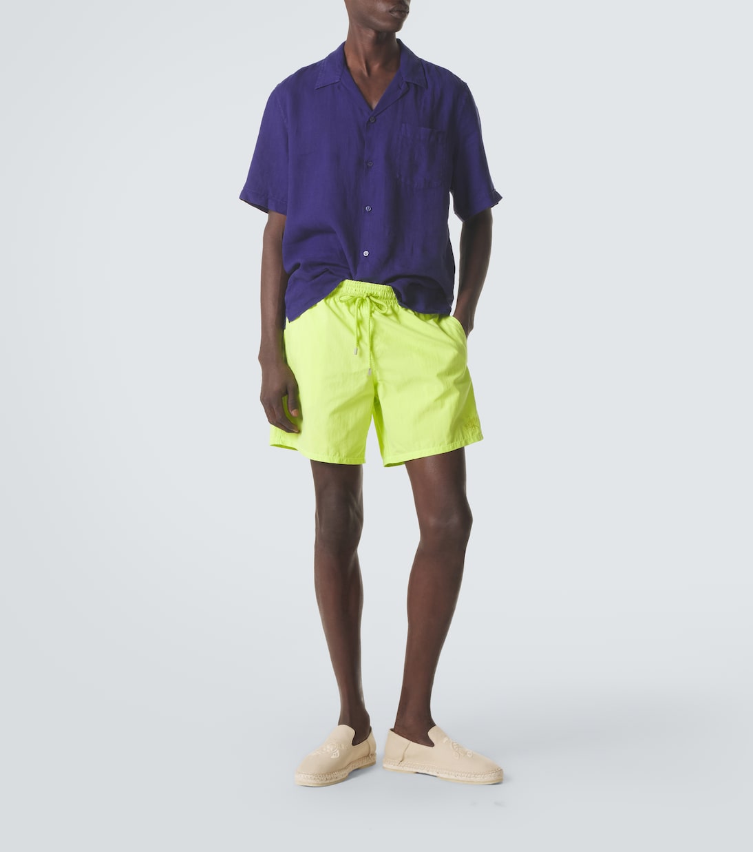 Embroidered canvas espadrilles | Vilebrequin