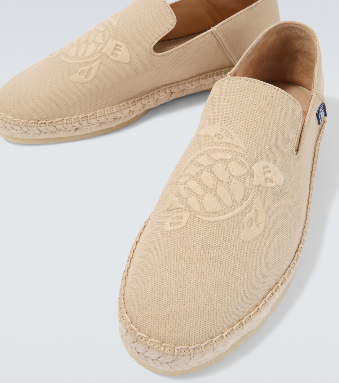 Embroidered canvas espadrilles | Vilebrequin