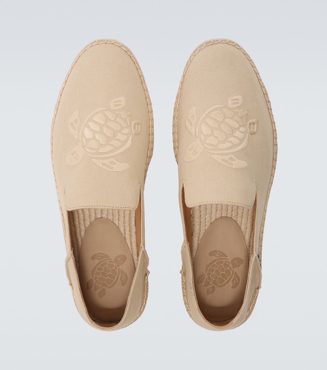 Embroidered canvas espadrilles | Vilebrequin