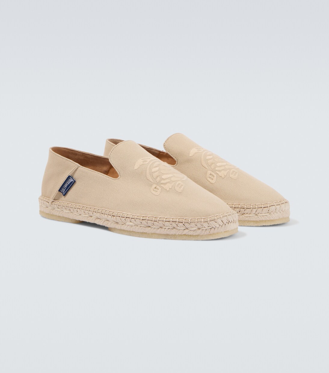 Embroidered canvas espadrilles | Vilebrequin