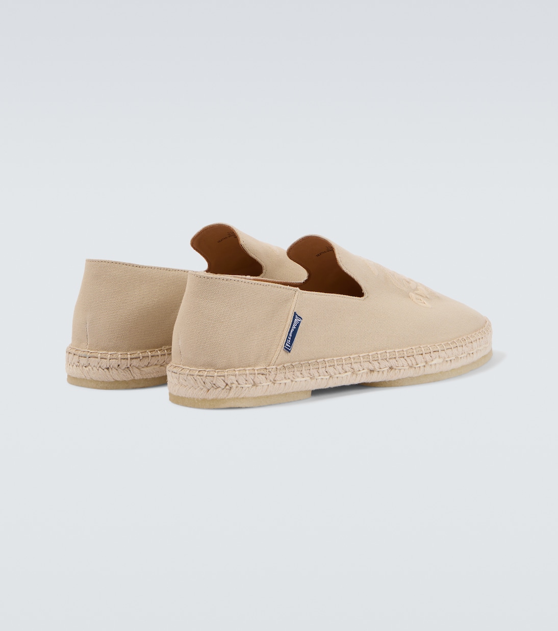 Embroidered canvas espadrilles | Vilebrequin