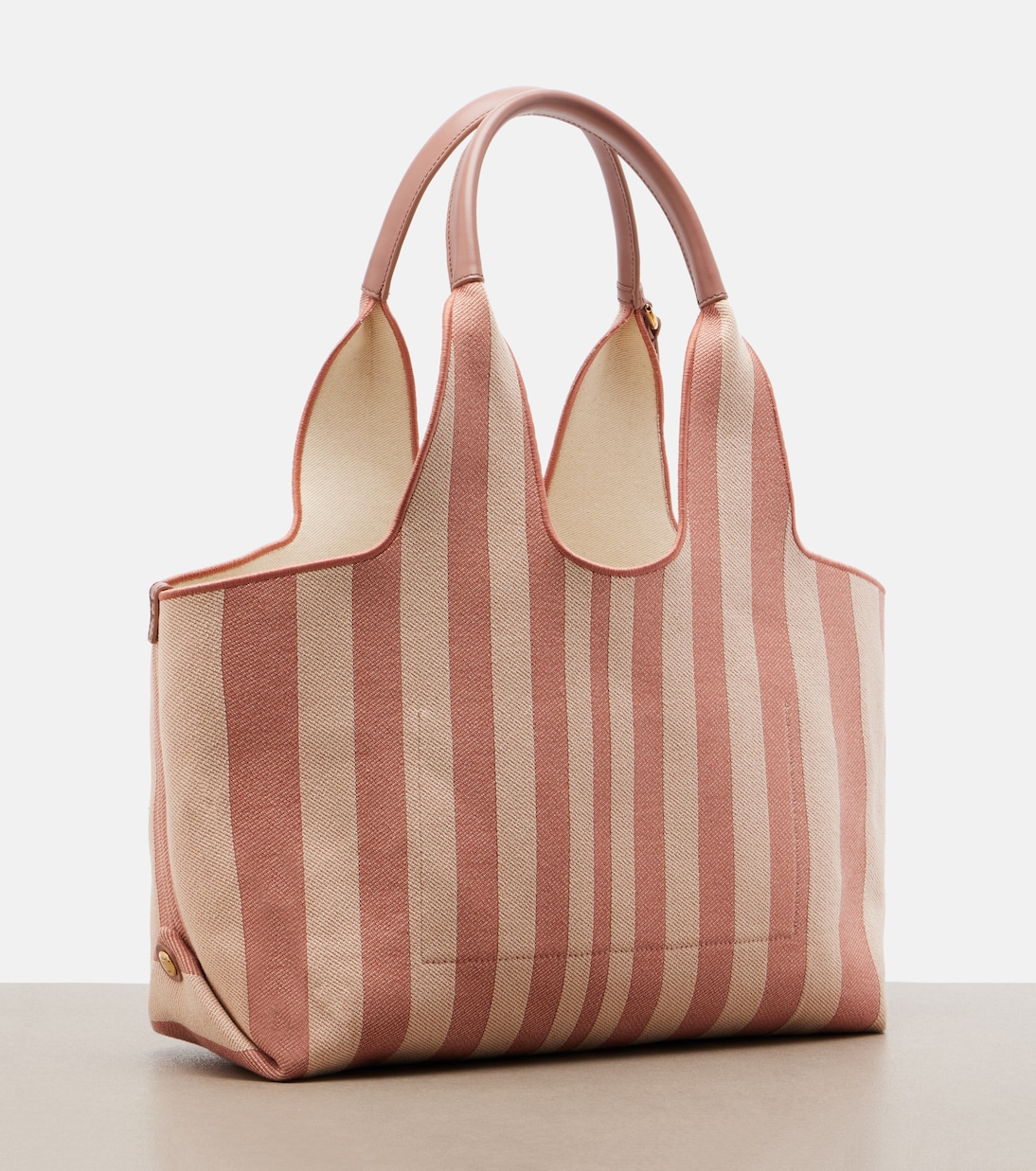 Tote Bag Chloé Stripy Large aus Canvas | Chloé