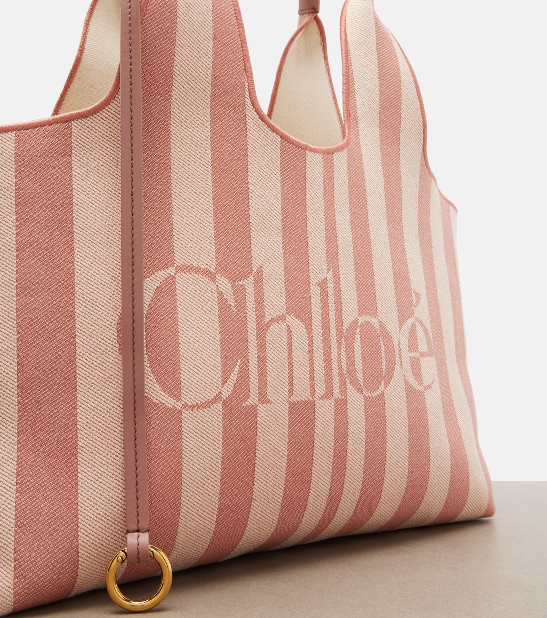 Tote Bag Chloé Stripy Large aus Canvas | Chloé