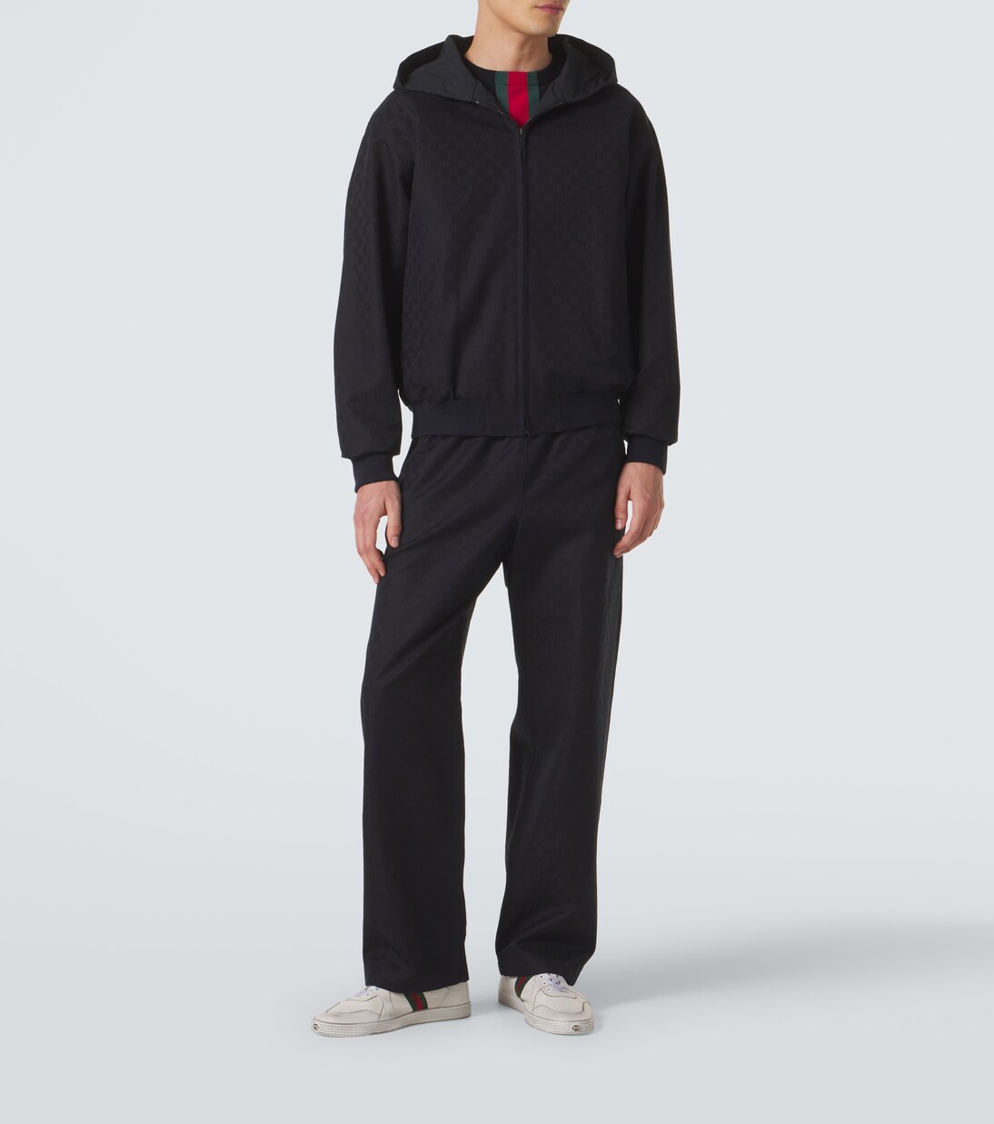 GG canvas straight-leg pants | Gucci