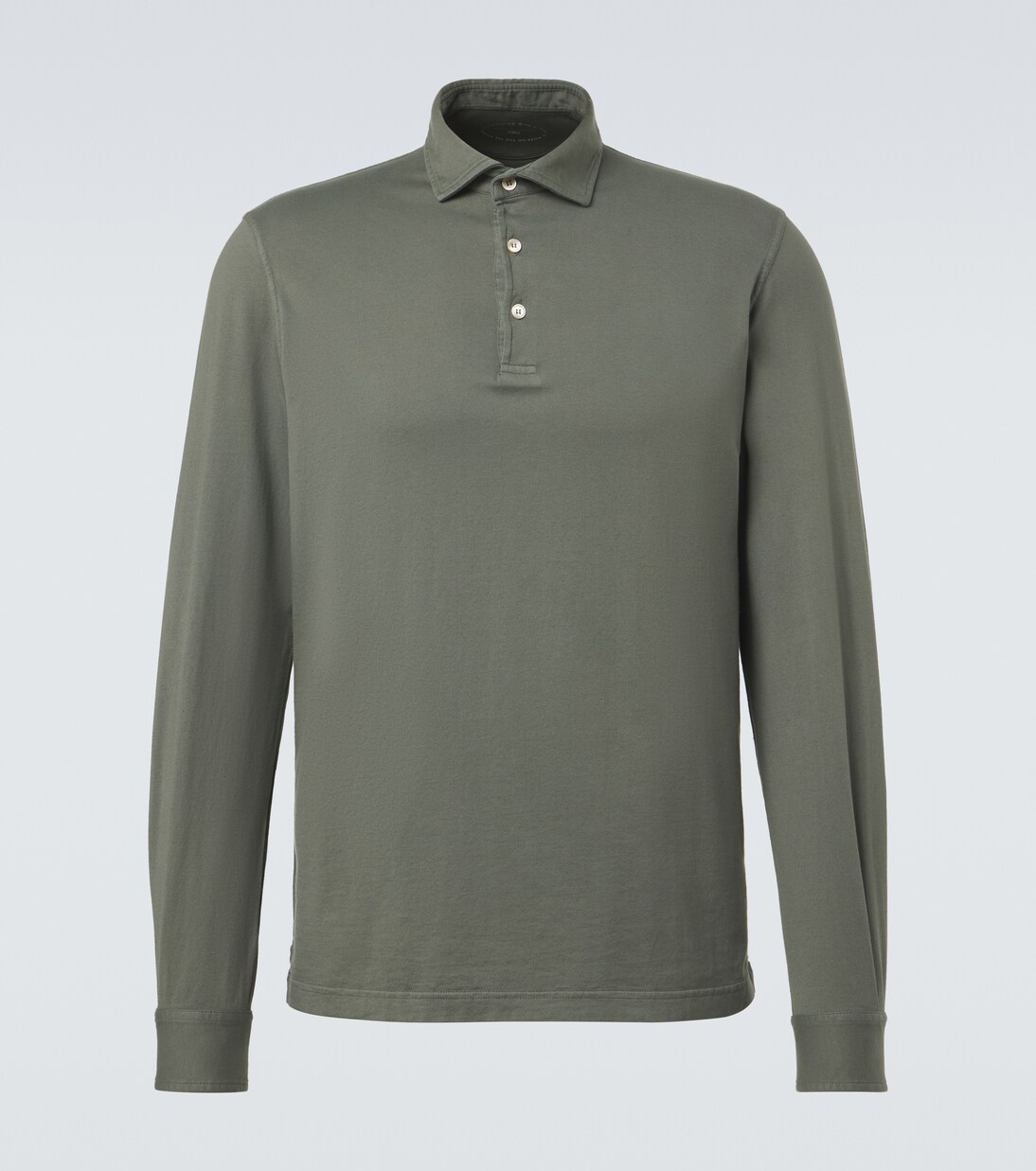 Cotton piqué polo shirt | Fedeli