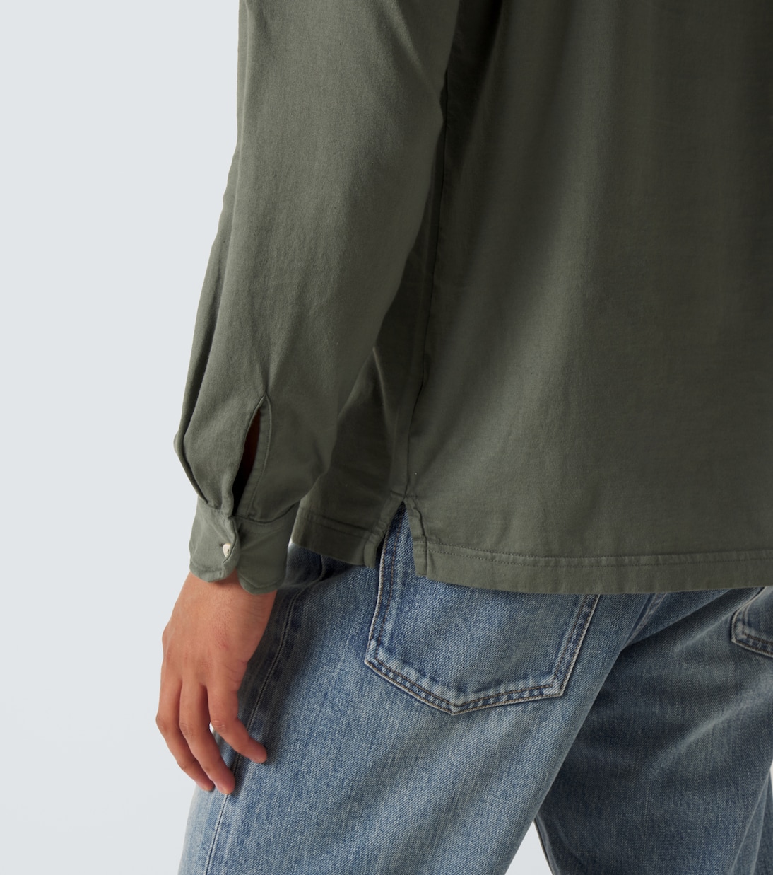 Cotton piqué polo shirt | Fedeli