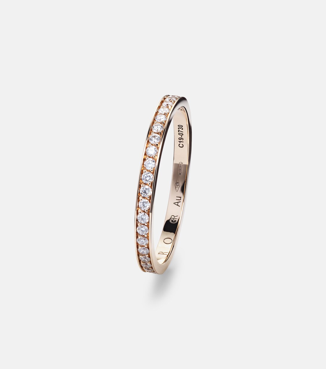 Berbere XS 18kt rose gold ring with diamonds | Repossi