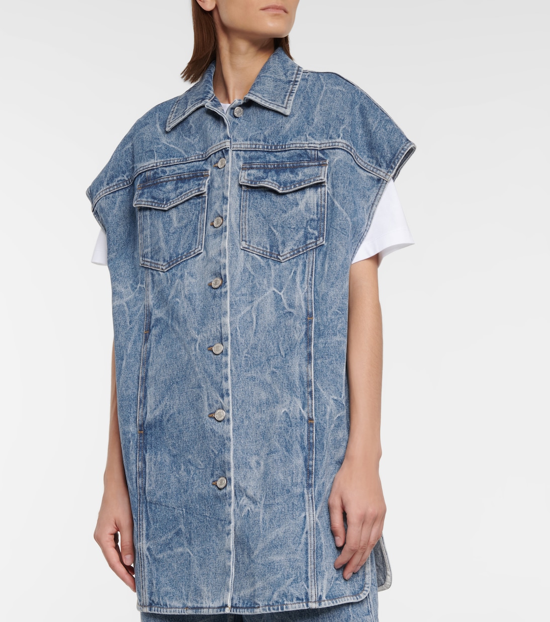 Lange Jeansjacke | Dries Van Noten