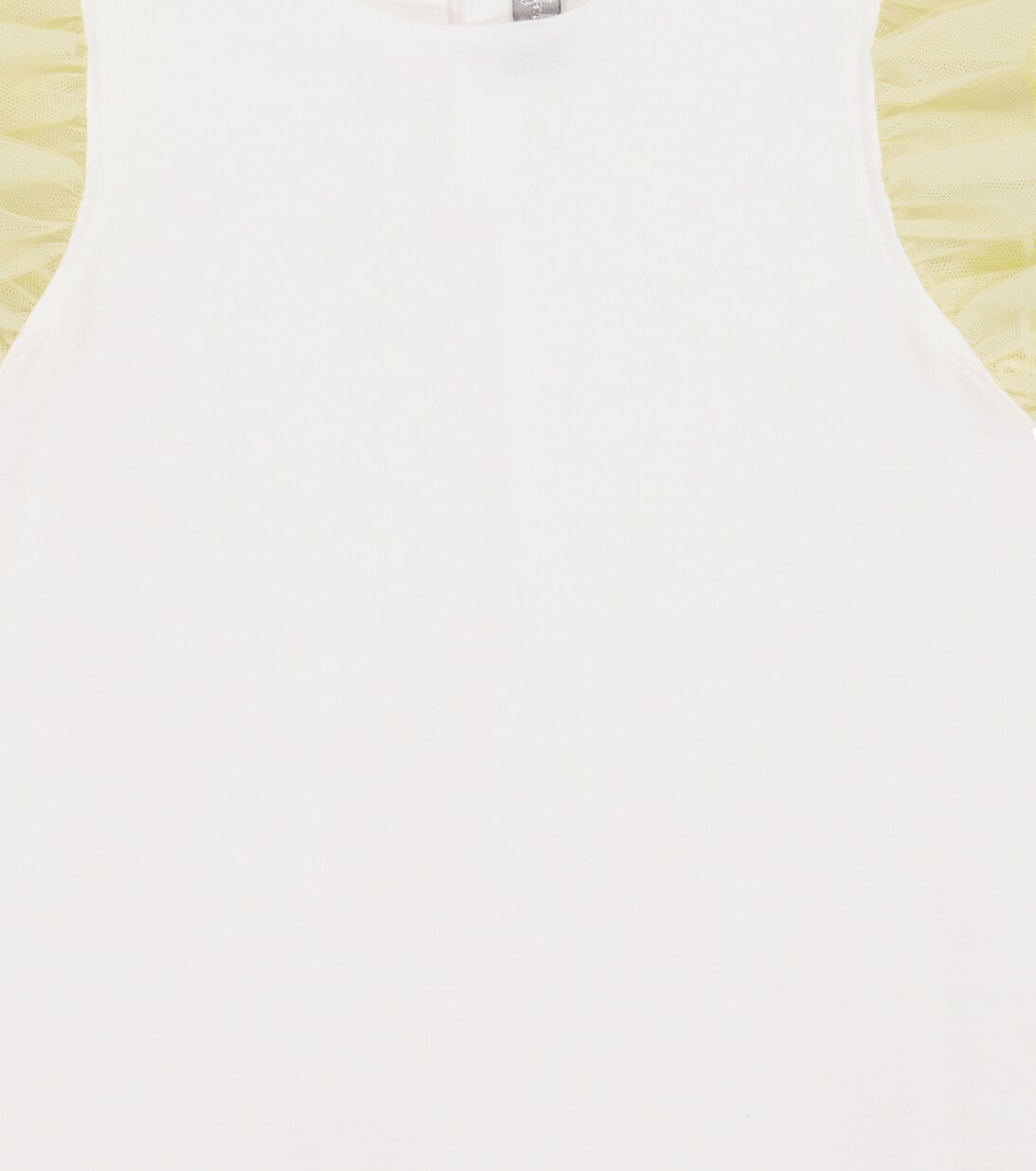 Baby cotton and tulle T-shirt | Il Gufo