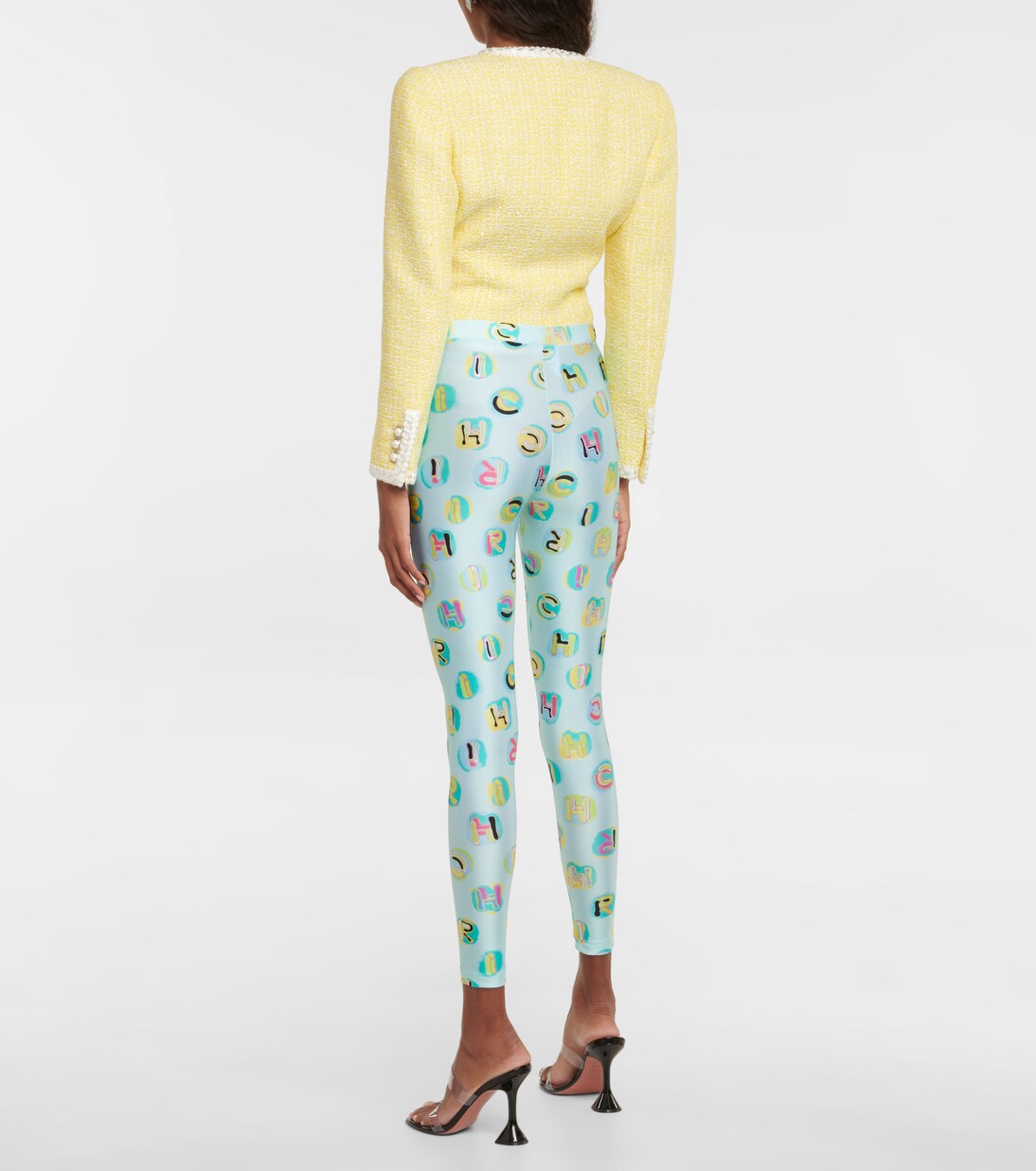 Bedruckte Leggings | Alessandra Rich