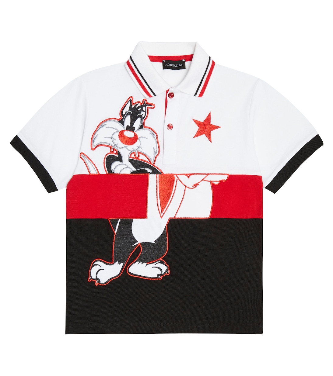 Polohemd aus Baumwoll-Piqué | Monnalisa