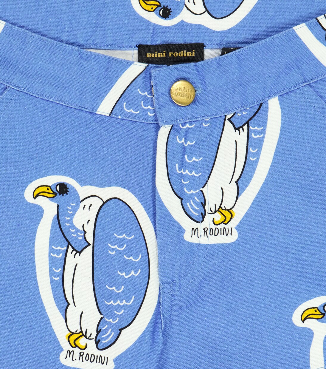 Printed cotton shorts | Mini Rodini