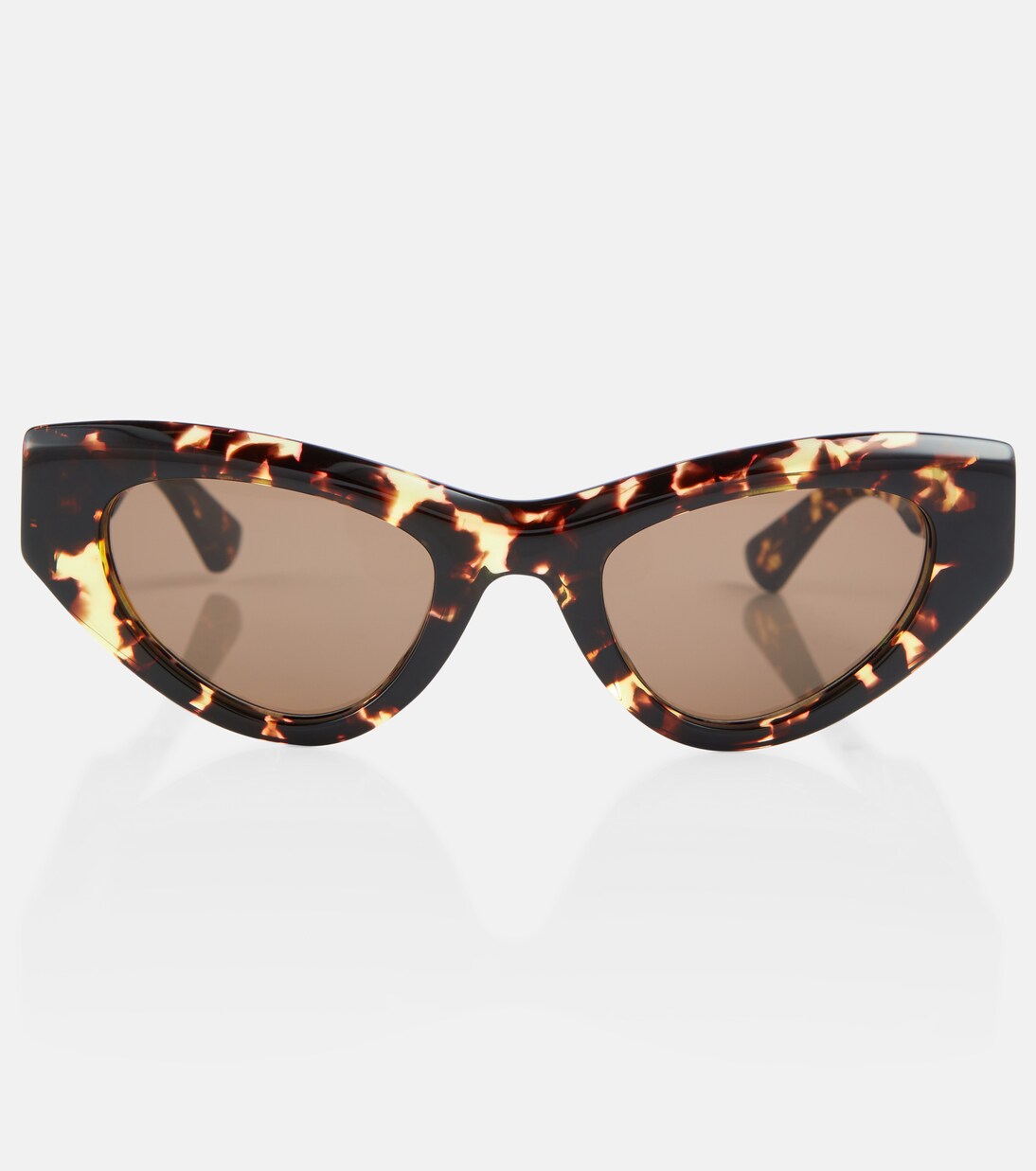 Cat-eye acetate sunglasses | Bottega Veneta