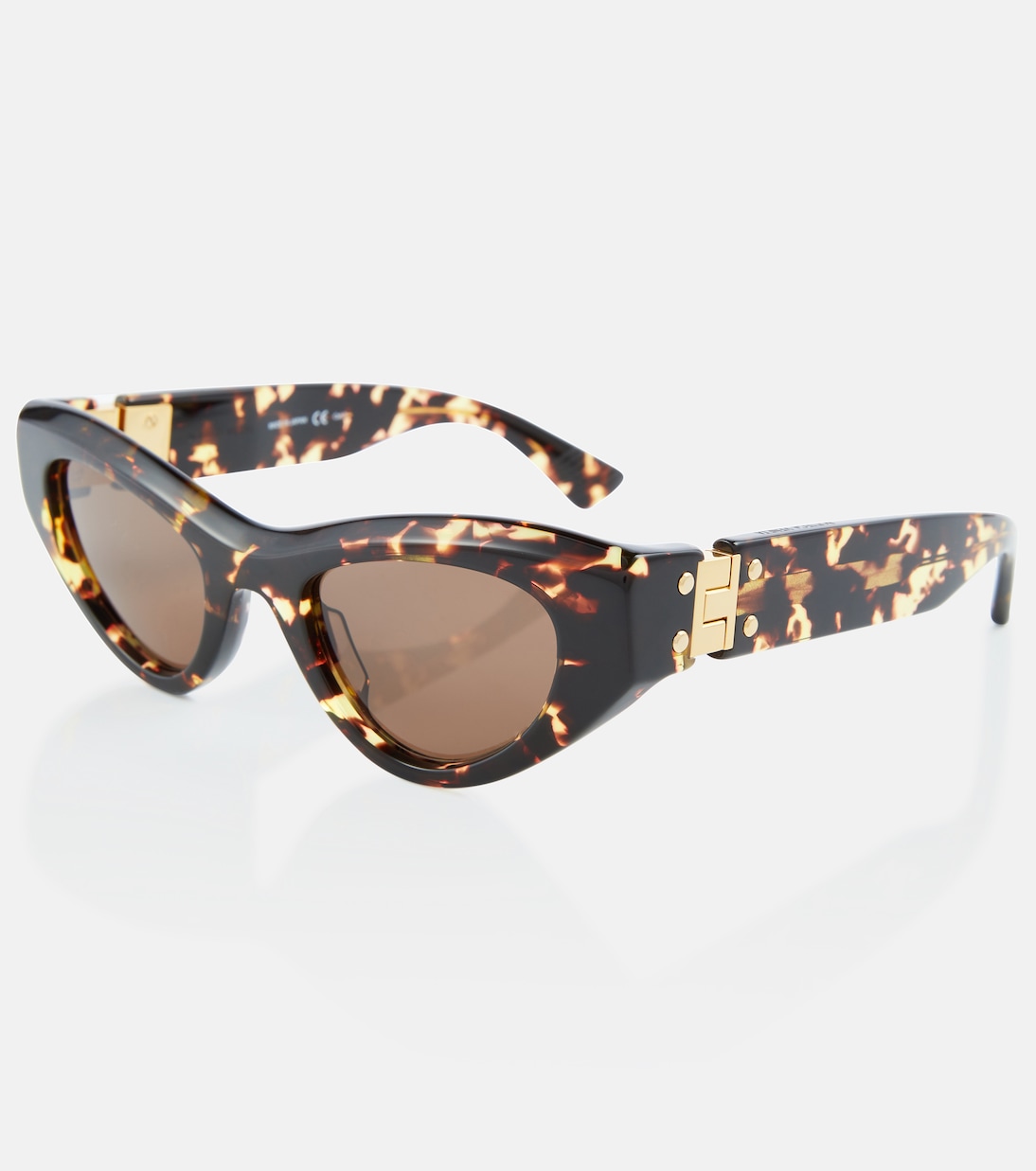 Cat-eye acetate sunglasses | Bottega Veneta