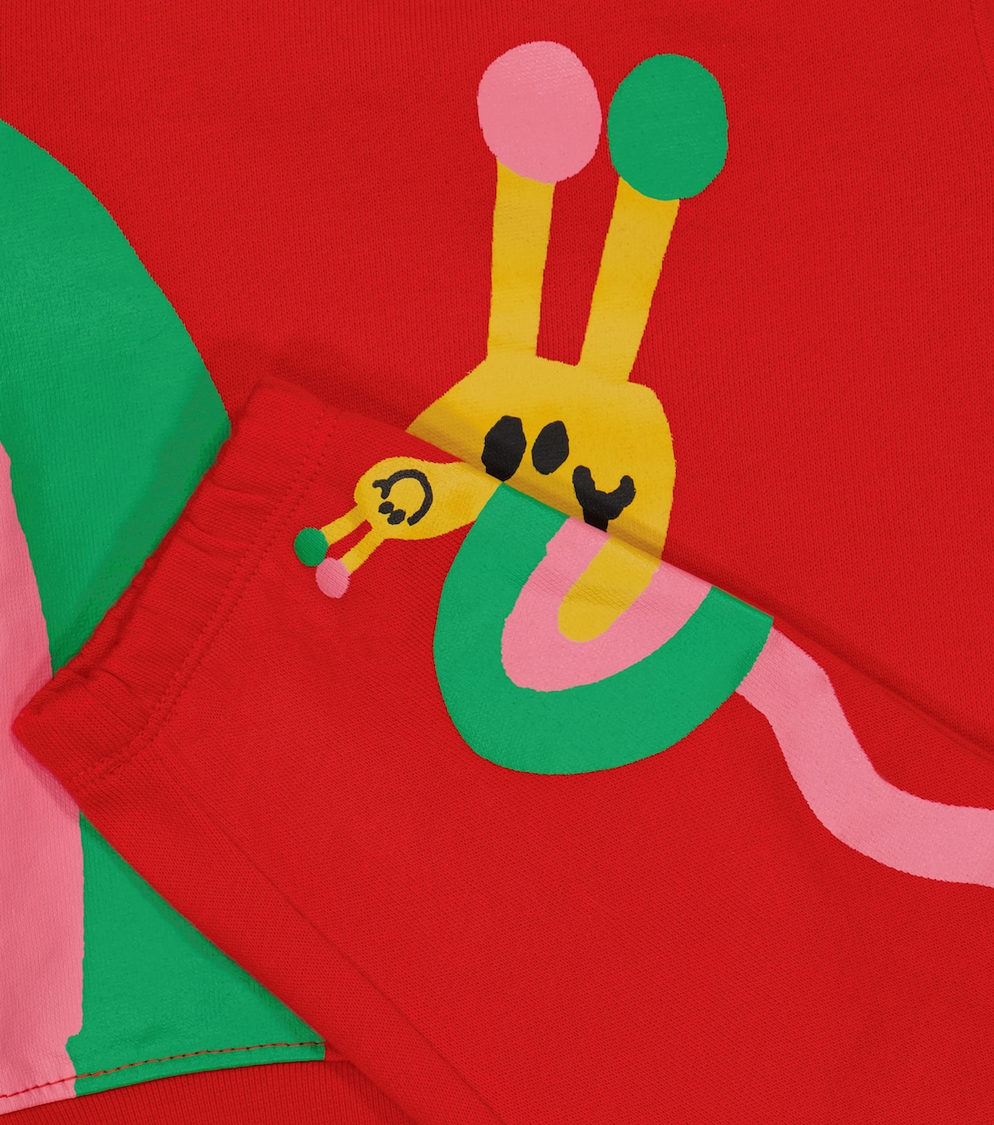 婴幼儿 — 棉质运动衫与运动裤套装 | Stella McCartney Kids