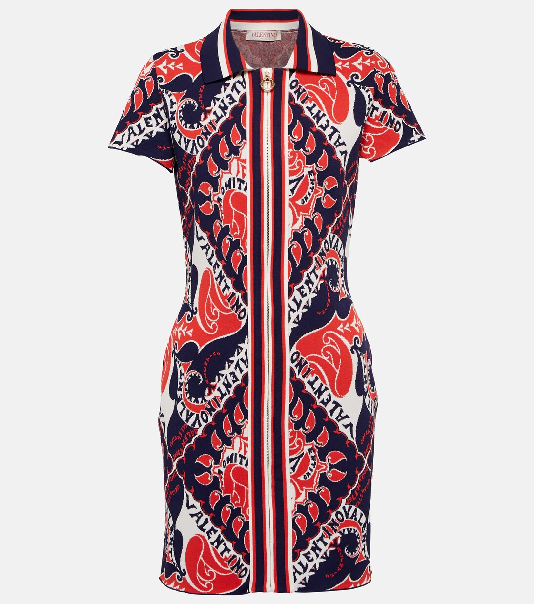 Robe polo imprimée | Valentino