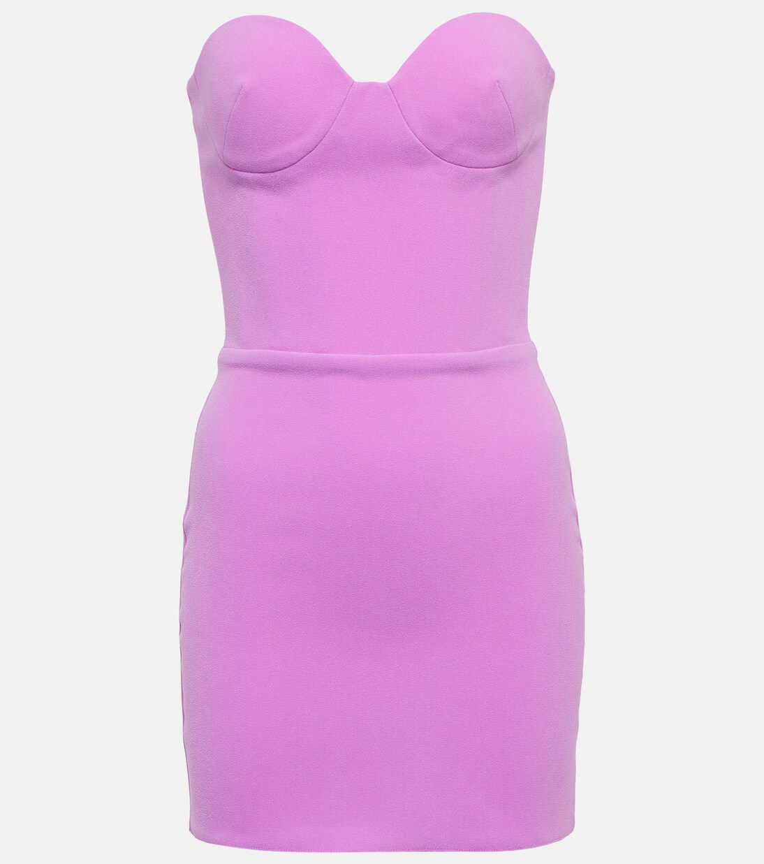 Robe bustier Clay en crêpe | Alex Perry