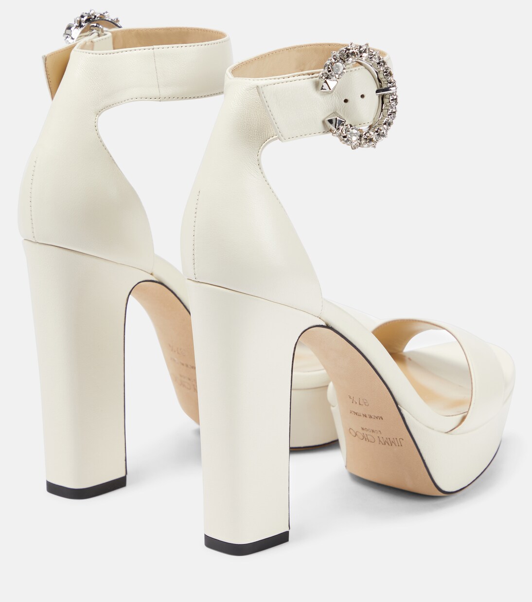 Plateausandalen Mionne 120 aus Leder | Jimmy Choo