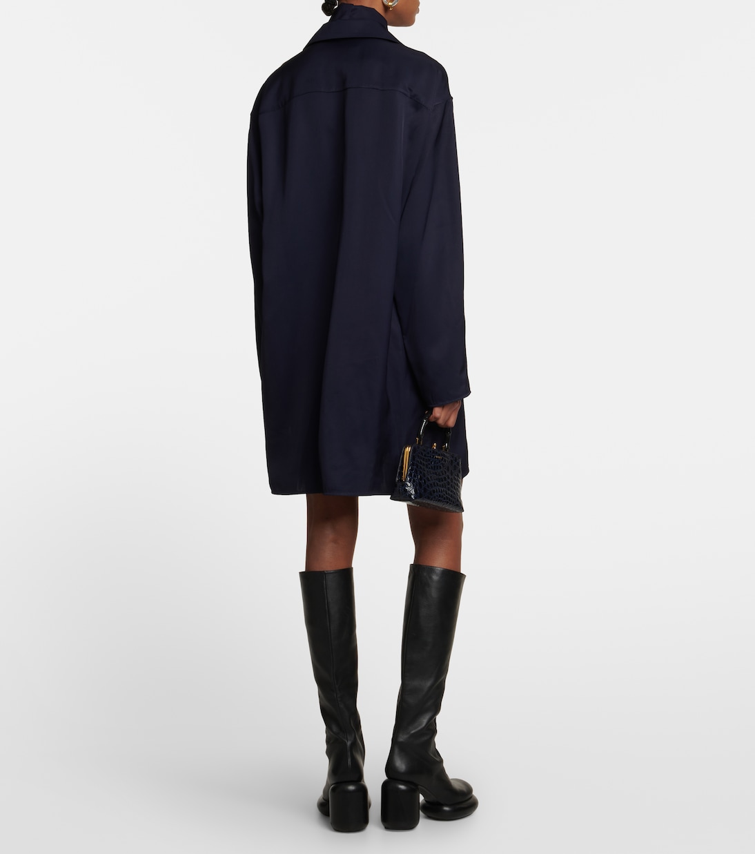 Minikleid mit aus Satin | Jil Sander