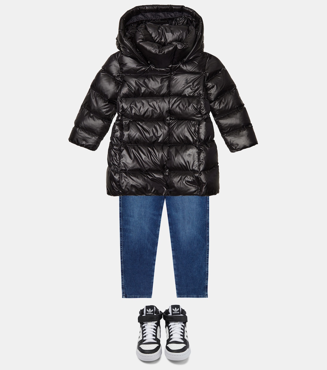 Forum high-top leather sneakers | Adidas Originals Kids