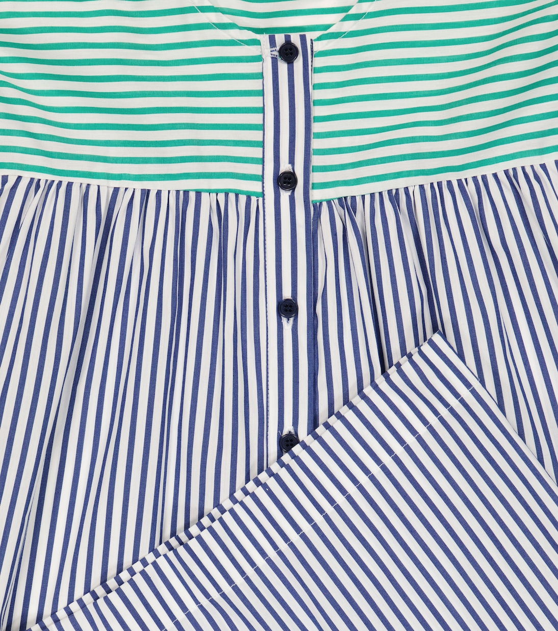 Striped cotton-blend jumpsuit | Il Gufo