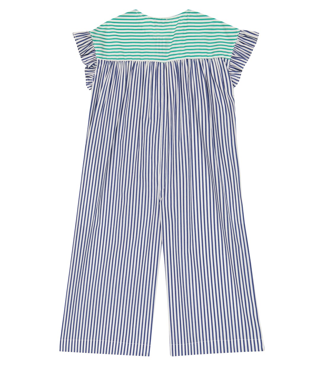Striped cotton-blend jumpsuit | Il Gufo