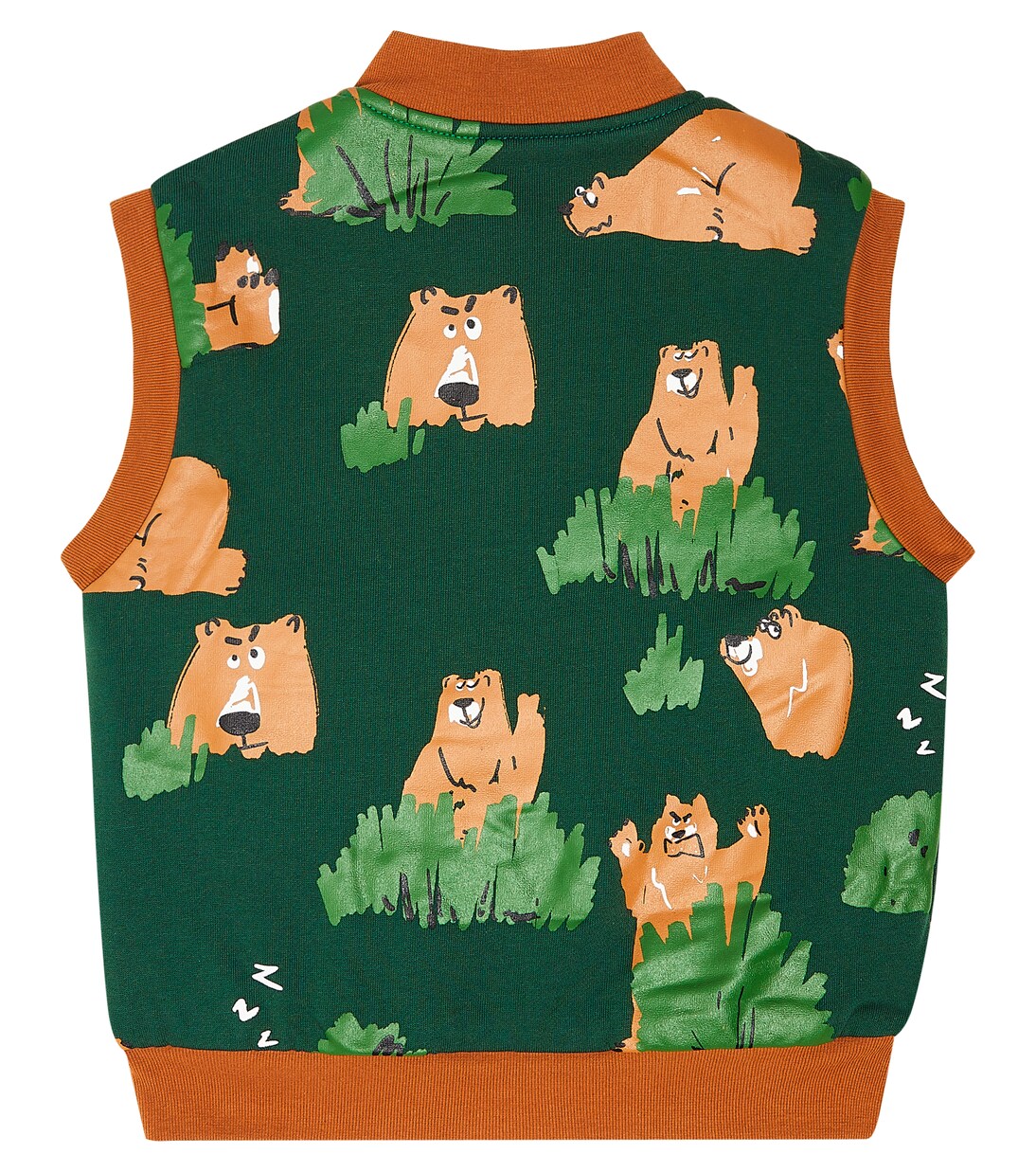 Gilet imprimé en coton | Stella McCartney Kids