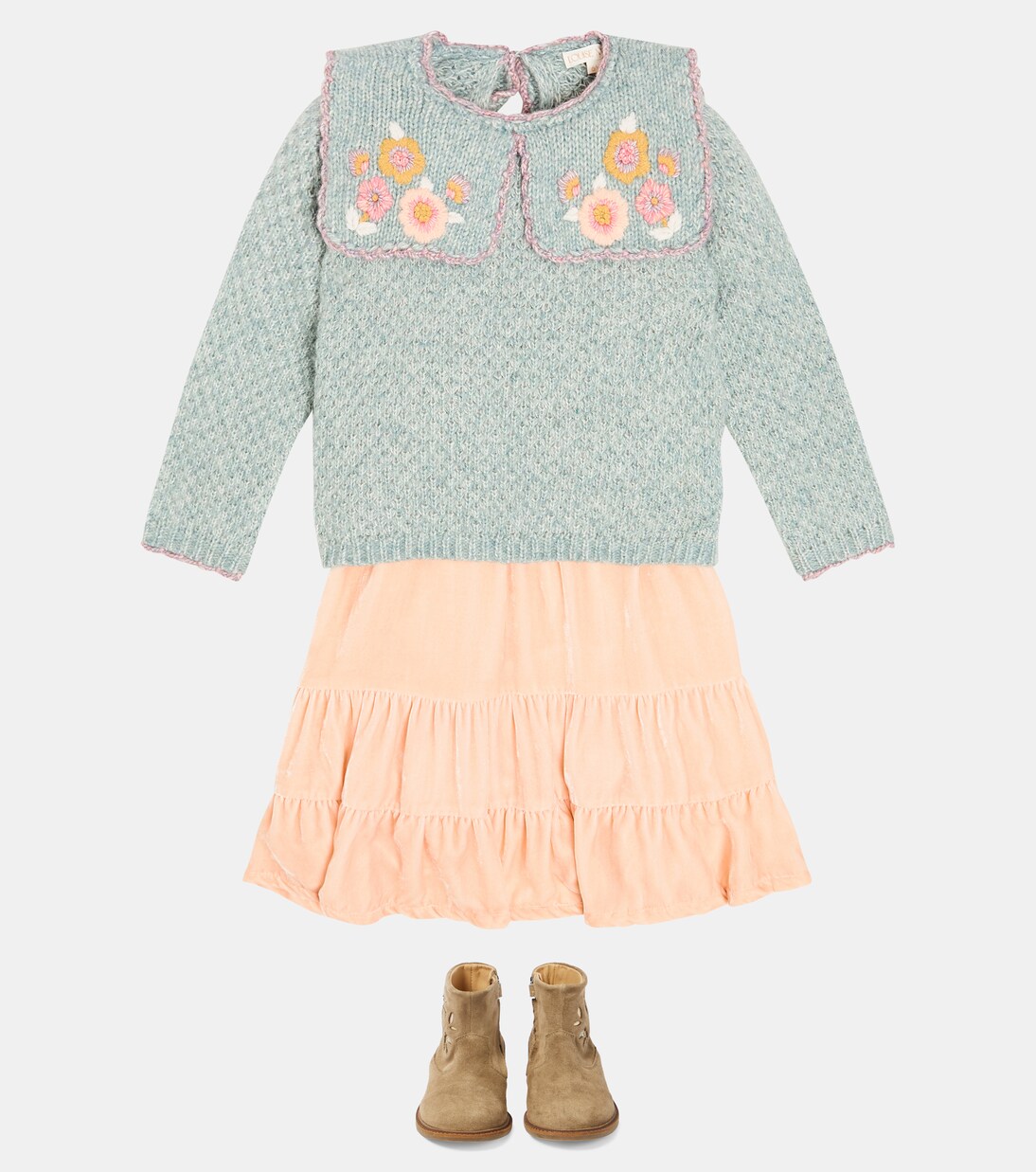 Cyrella wool and cotton sweater | Louise Misha