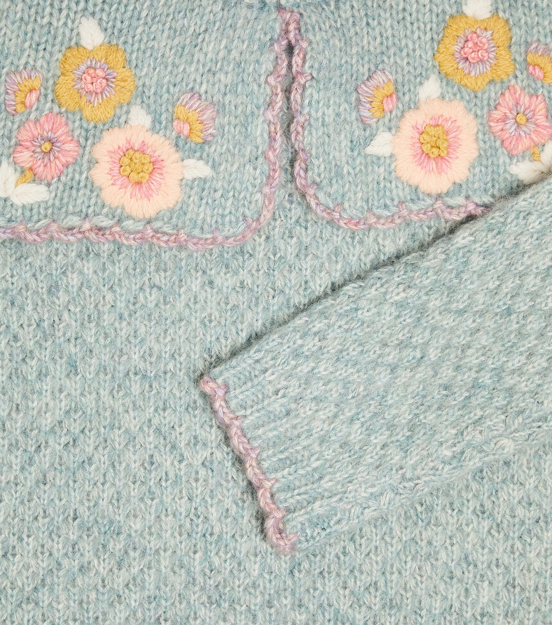 Cyrella wool and cotton sweater | Louise Misha