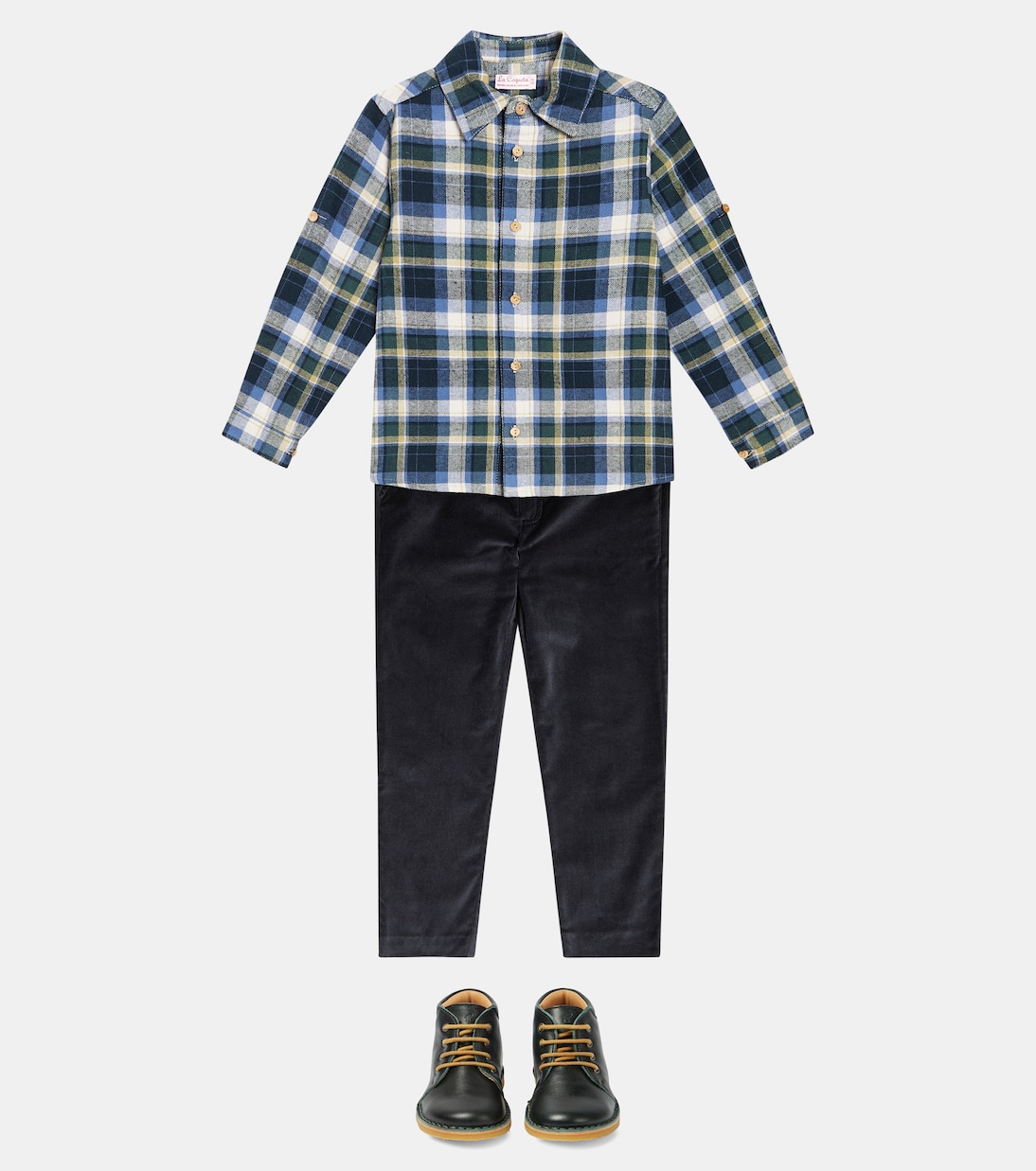 Elio cotton velvet chinos | La Coqueta