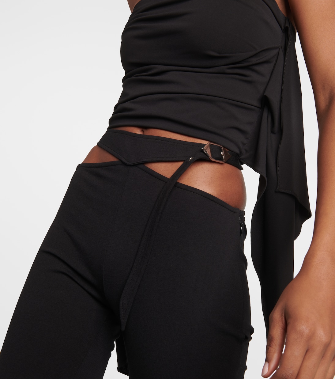 Schlaghose aus Jersey | The Attico