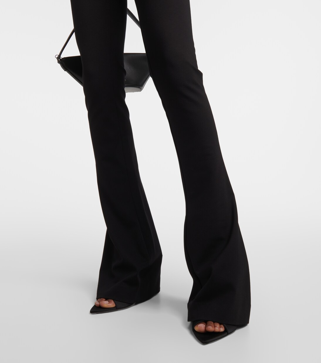 Schlaghose aus Jersey | The Attico