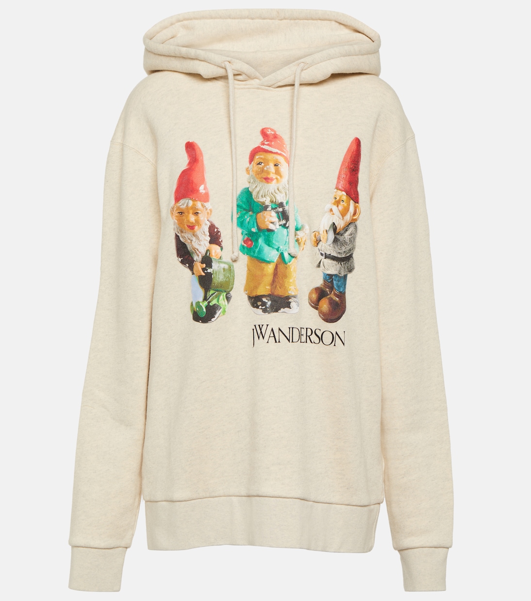 Gnome Trio cotton hoodie | JW Anderson