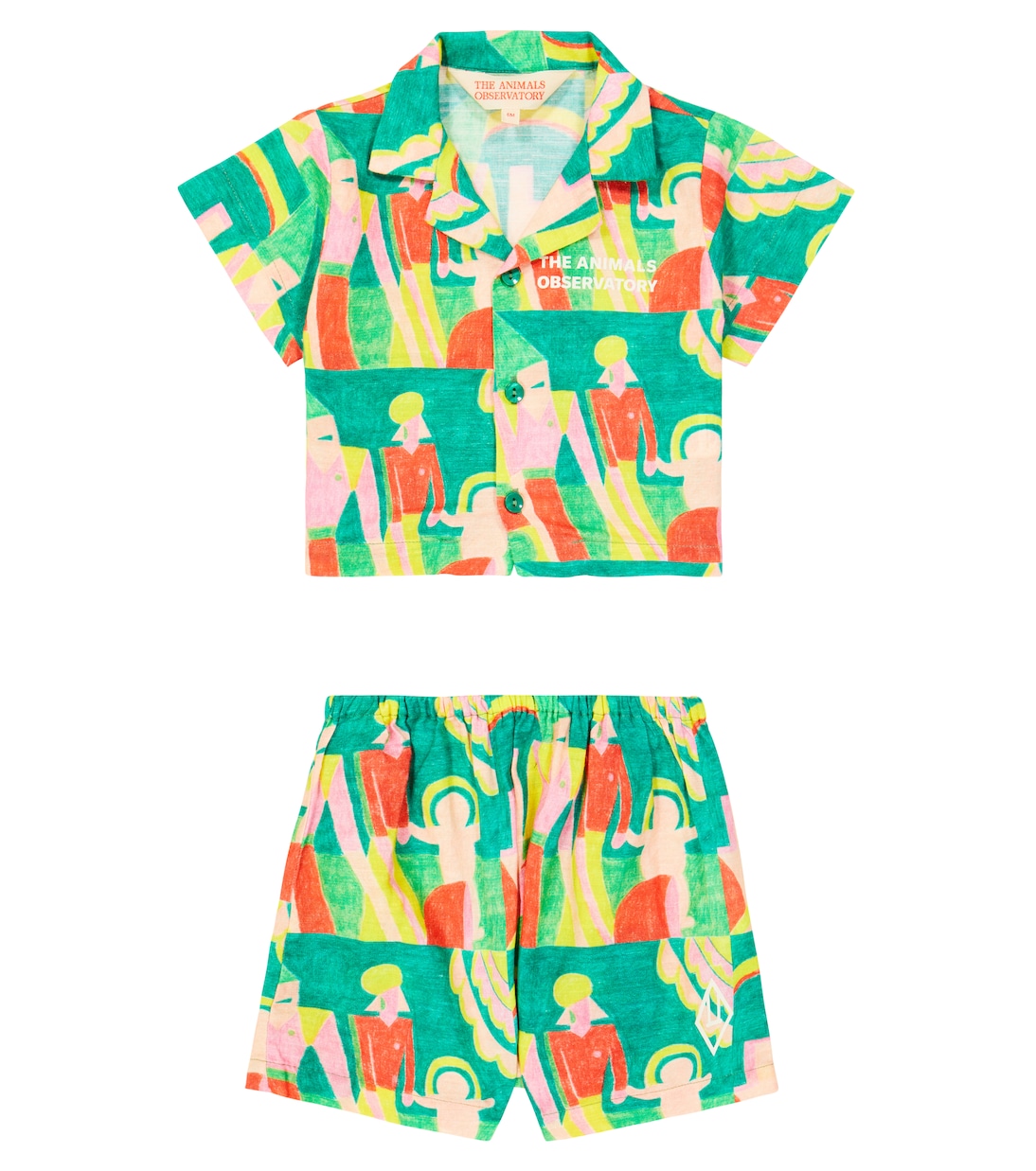 Baby Magpie shirt and shorts set | The Animals Observatory