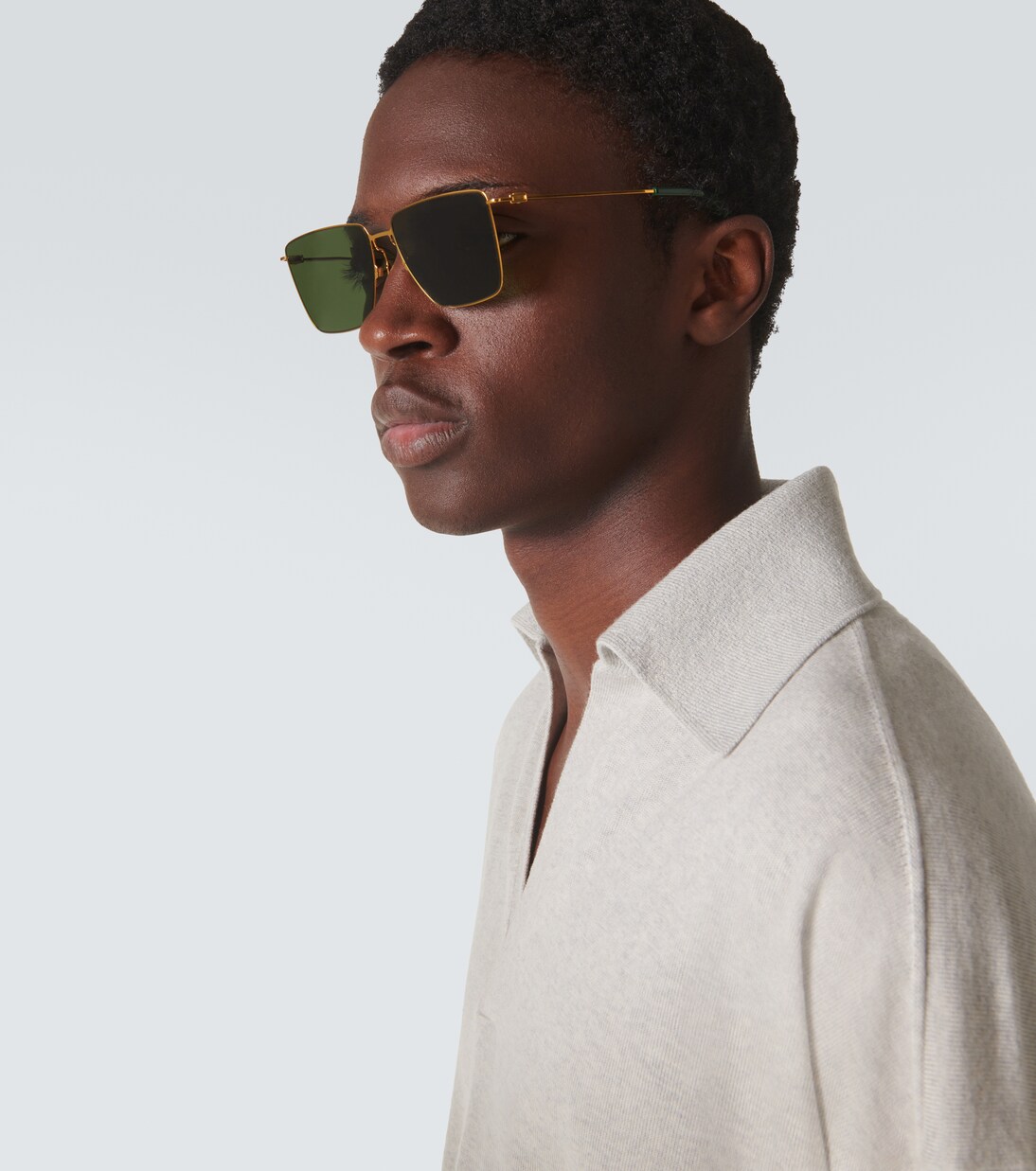 Eckige Sonnenbrille Ultrathin | Bottega Veneta