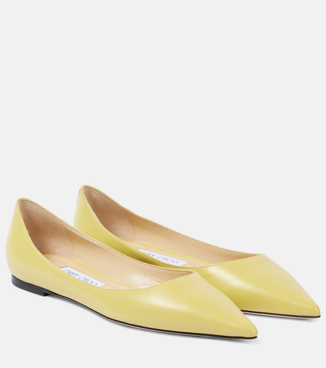 Love leather ballet flats | Jimmy Choo