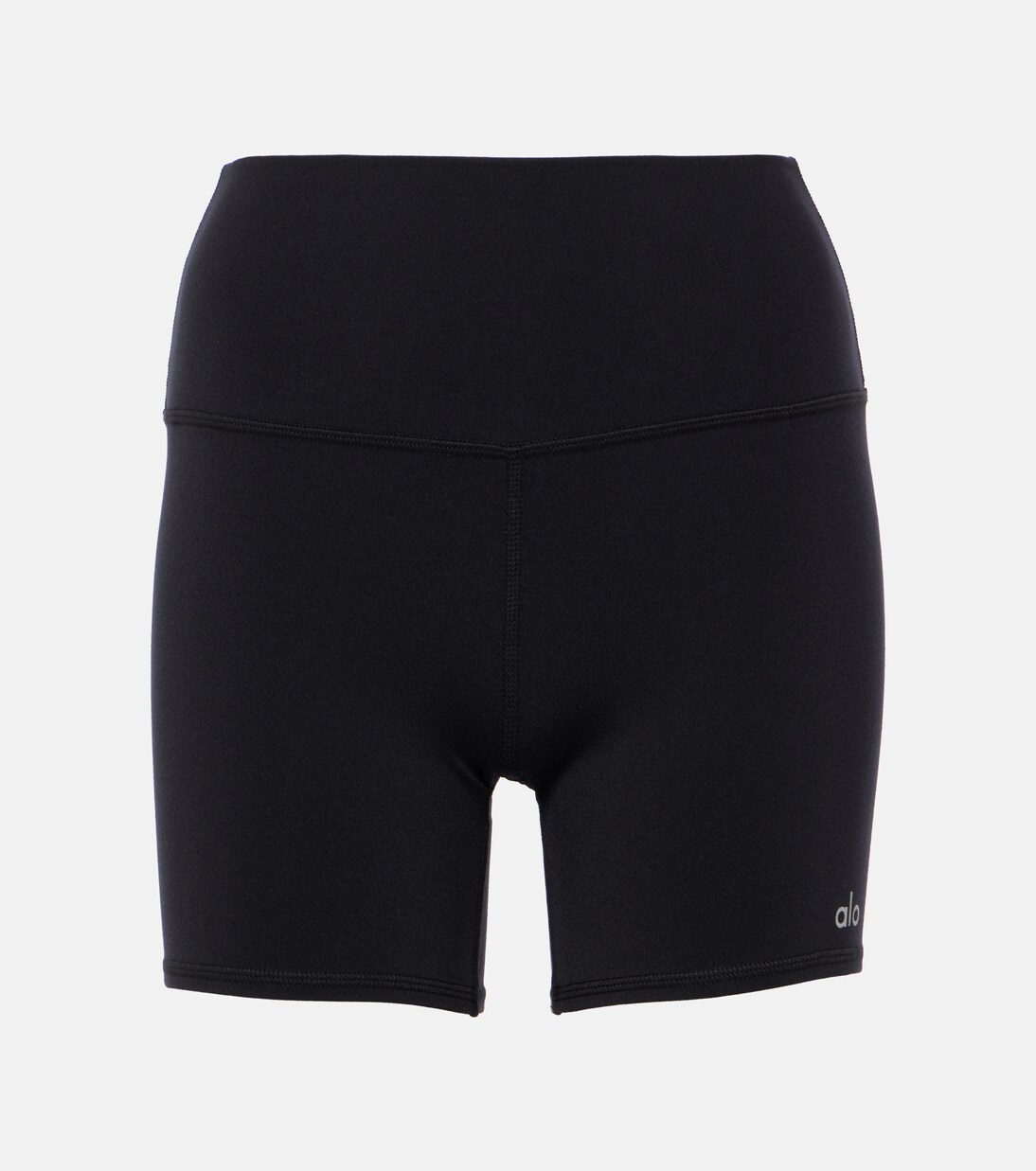 Airbrush high-rise biker shorts | Alo Yoga