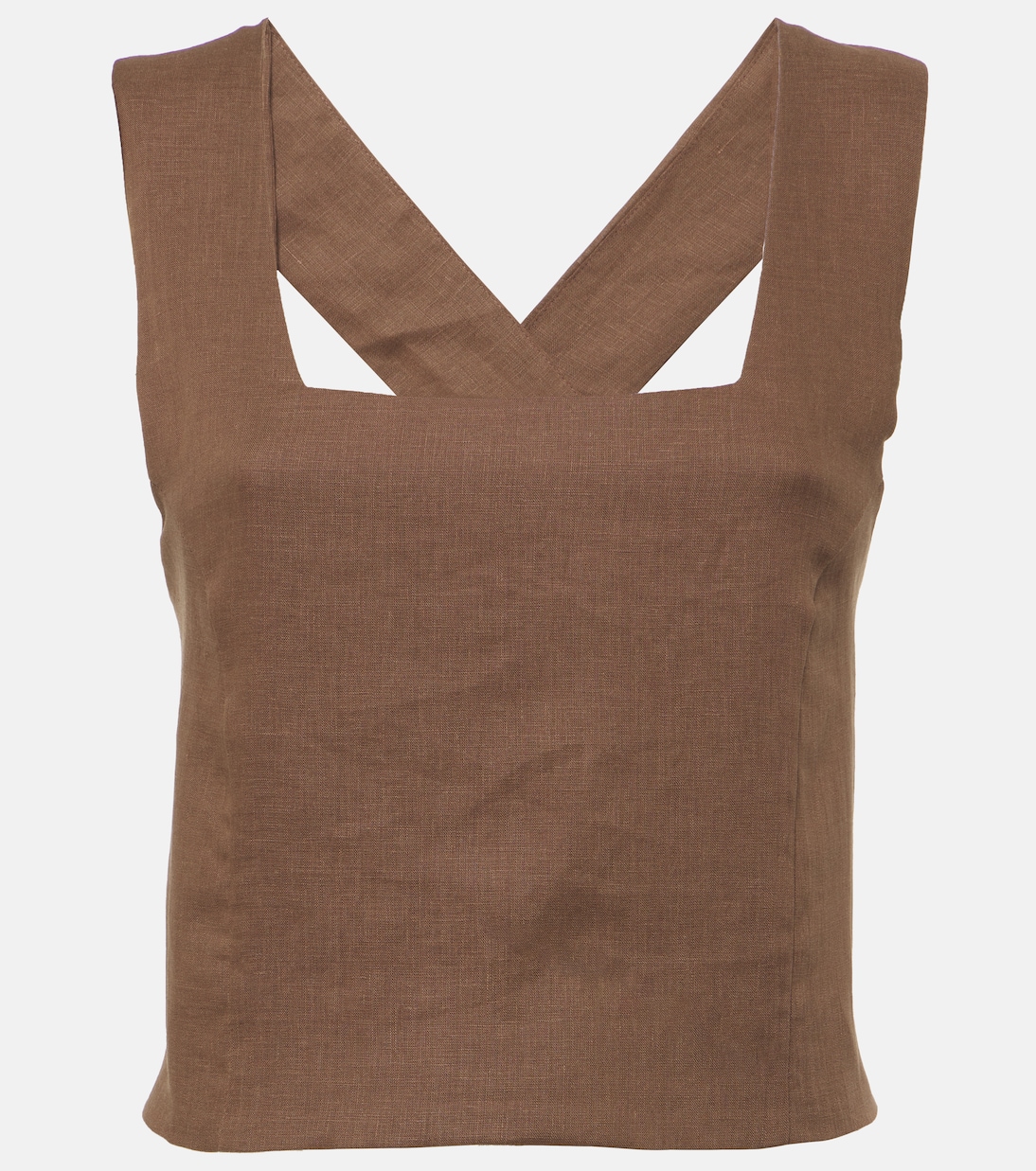Cozumel linen tank top | Asceno