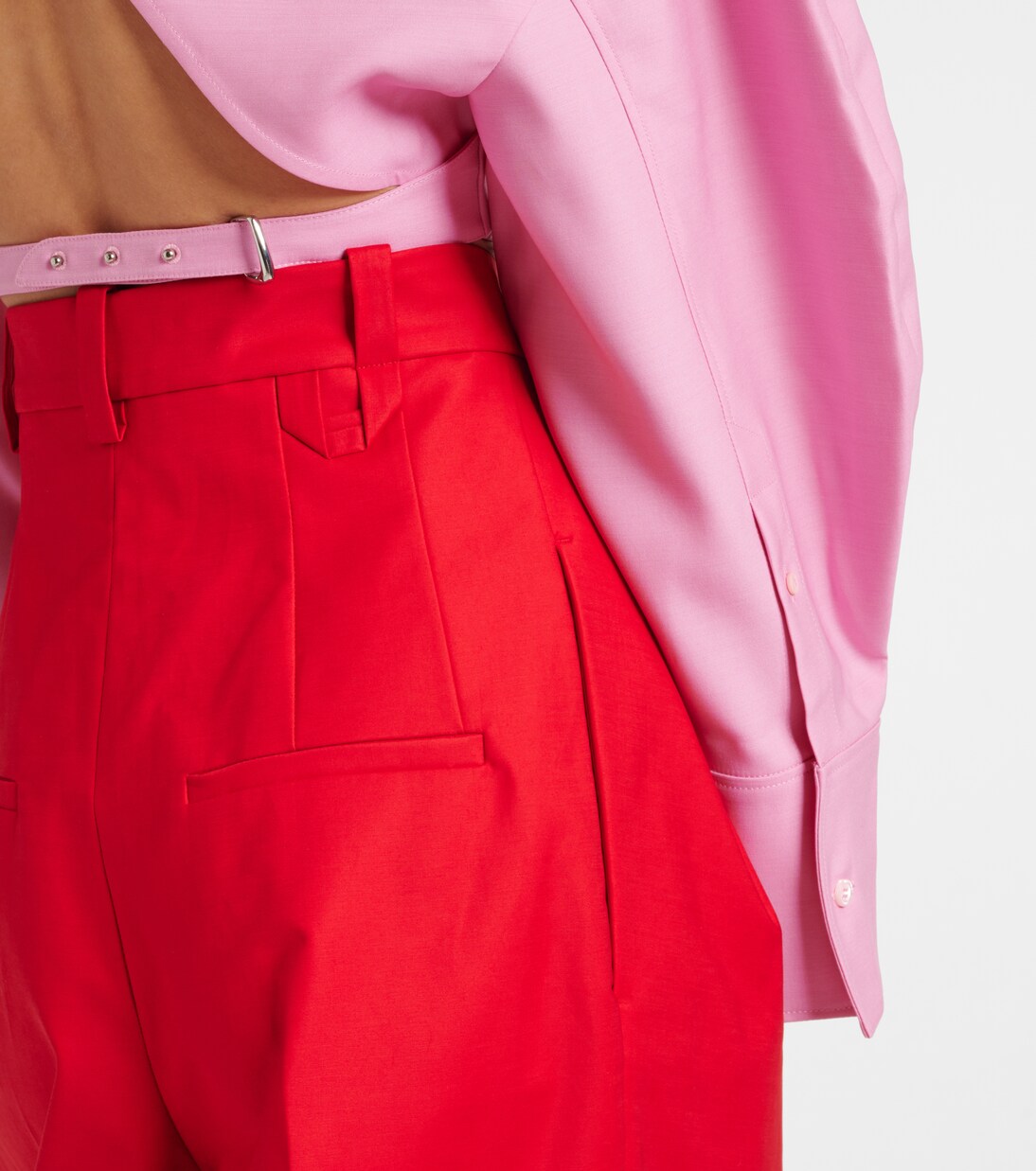 Weite High-Rise-Hose Curzio | Jacquemus
