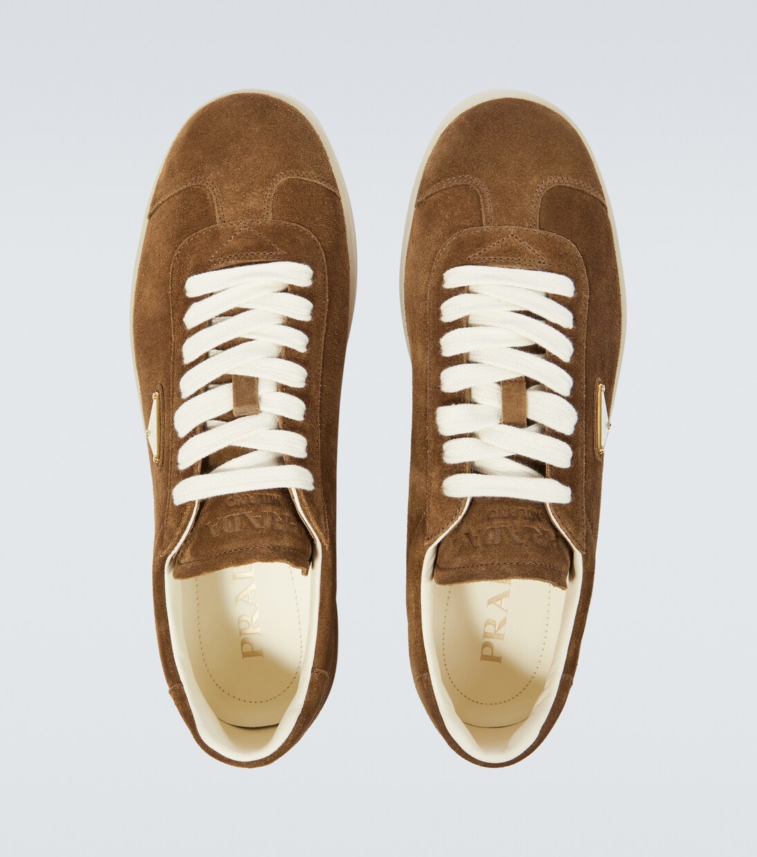 Lane suede sneakers | Prada