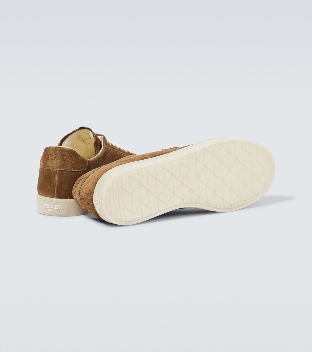 Lane suede sneakers | Prada