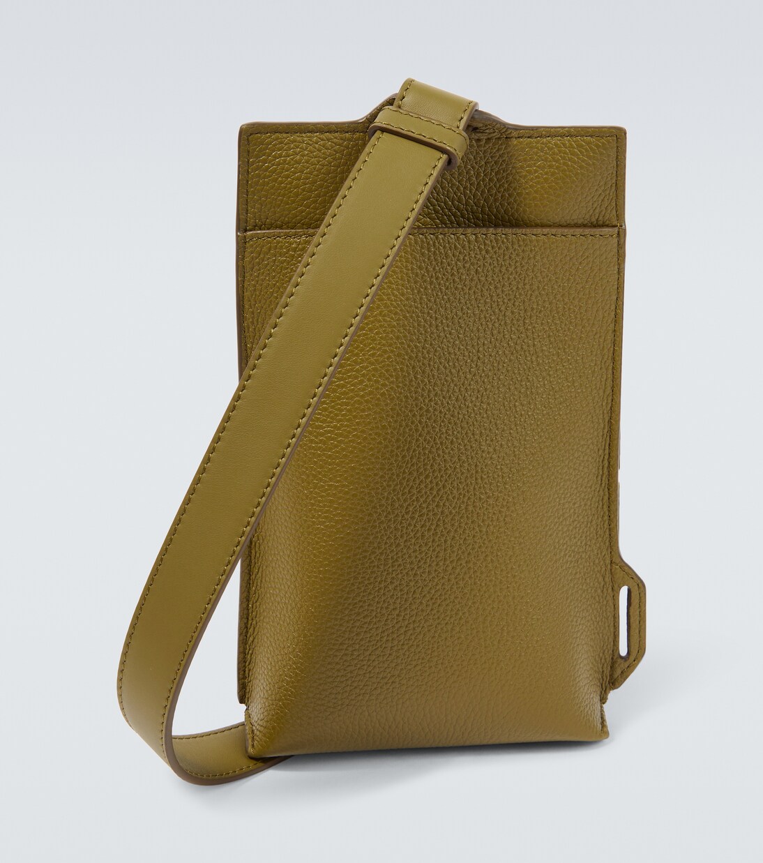 Vertical T Pocket leather crossbody bag | Loewe