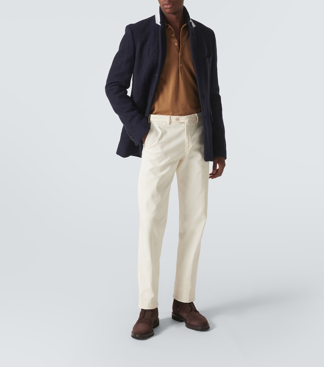 Taron II suede lace-up boots | George Cleverley