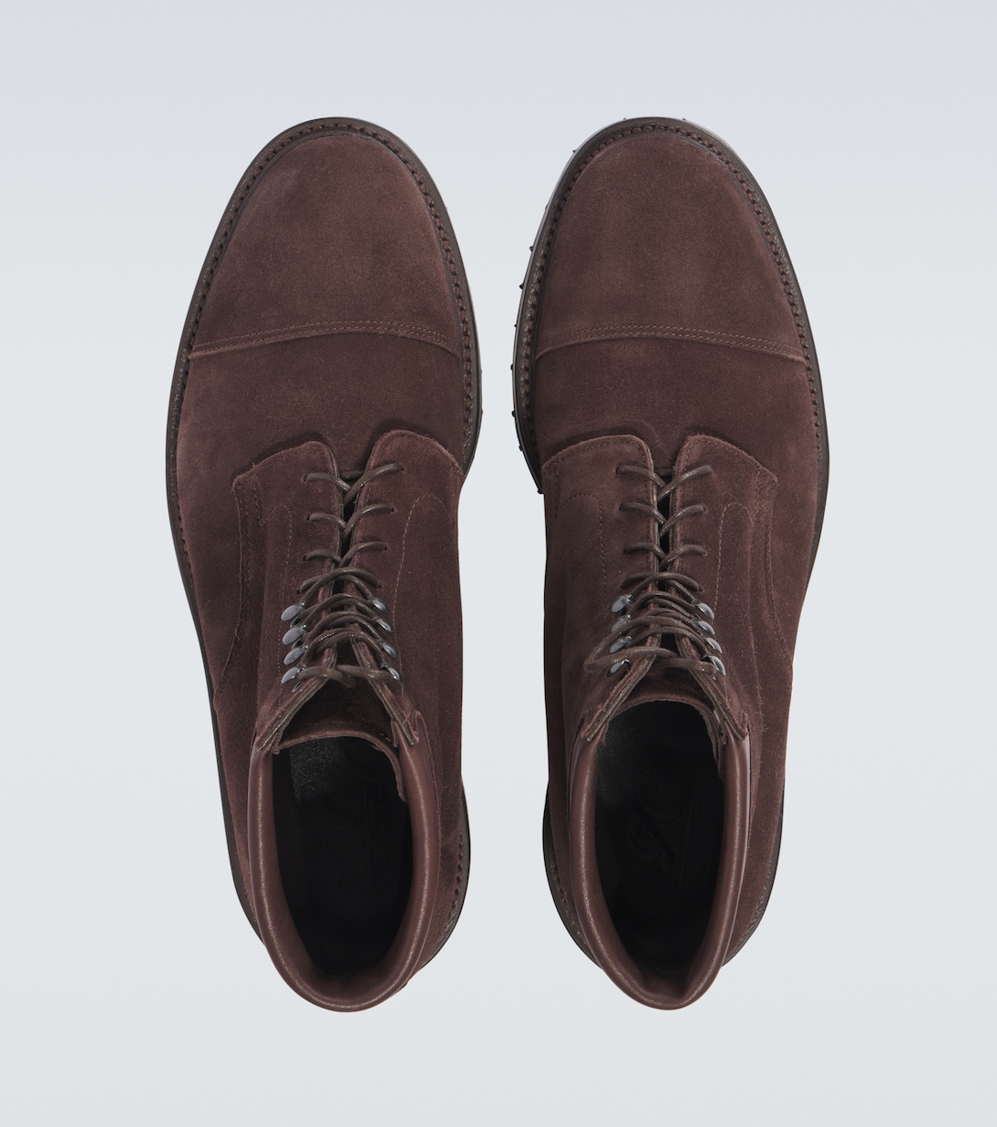Taron II suede lace-up boots | George Cleverley
