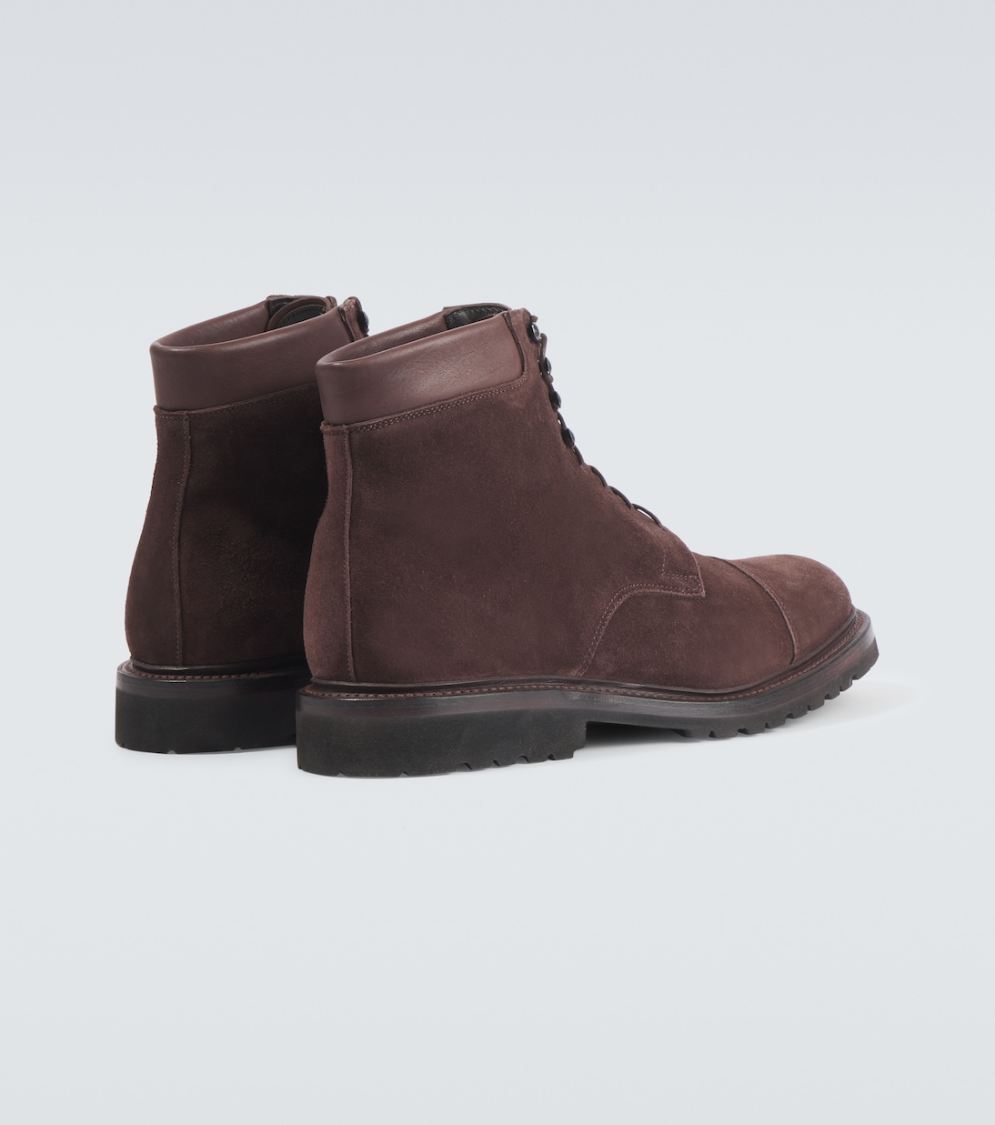 Taron II suede lace-up boots | George Cleverley